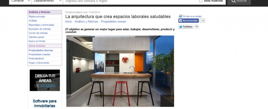 Portal Inmobiliario: La arquitectura que crea espacios laborales saludables